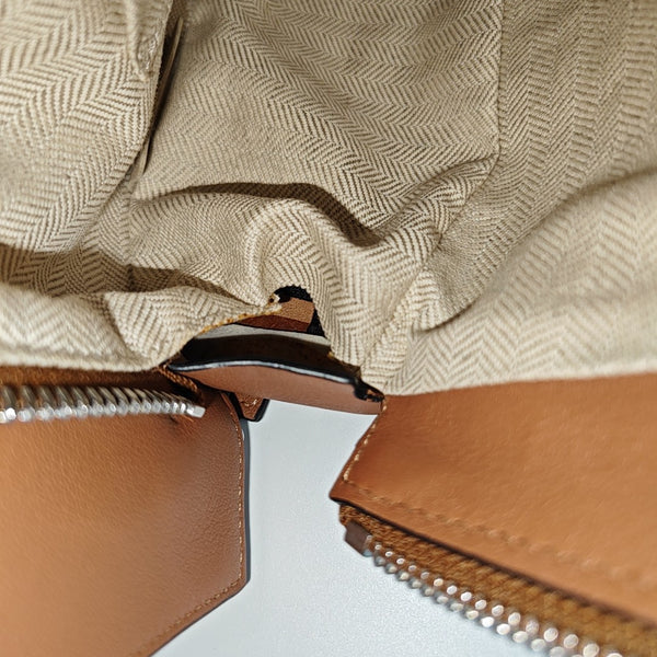 Puzzle Small Calfskin Brown