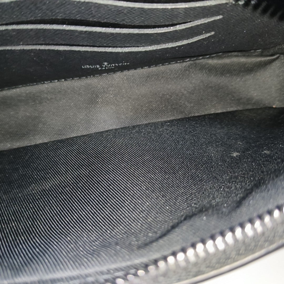 VOLGA Monogram Coated Canvas Black