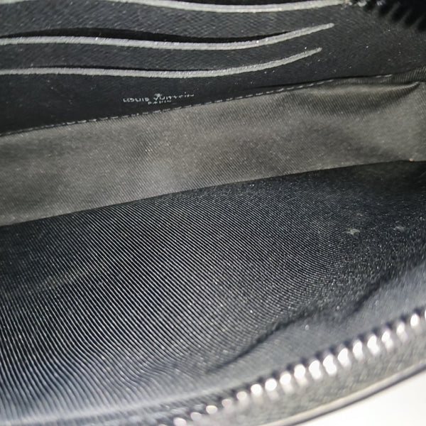 VOLGA Monogram Coated Canvas Black