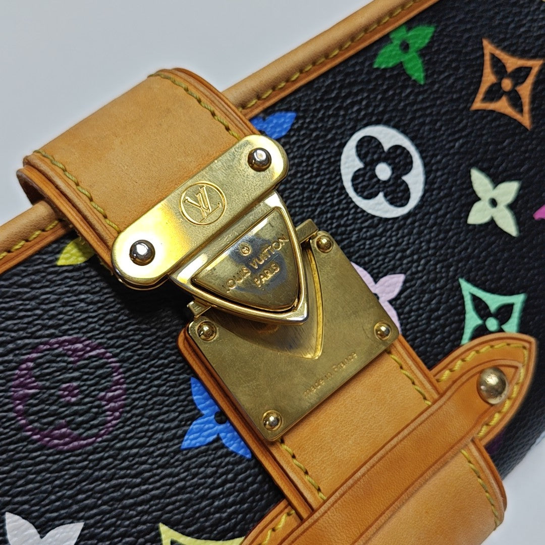LV × TM SHIRLEY Monogram Coated Canvas Black