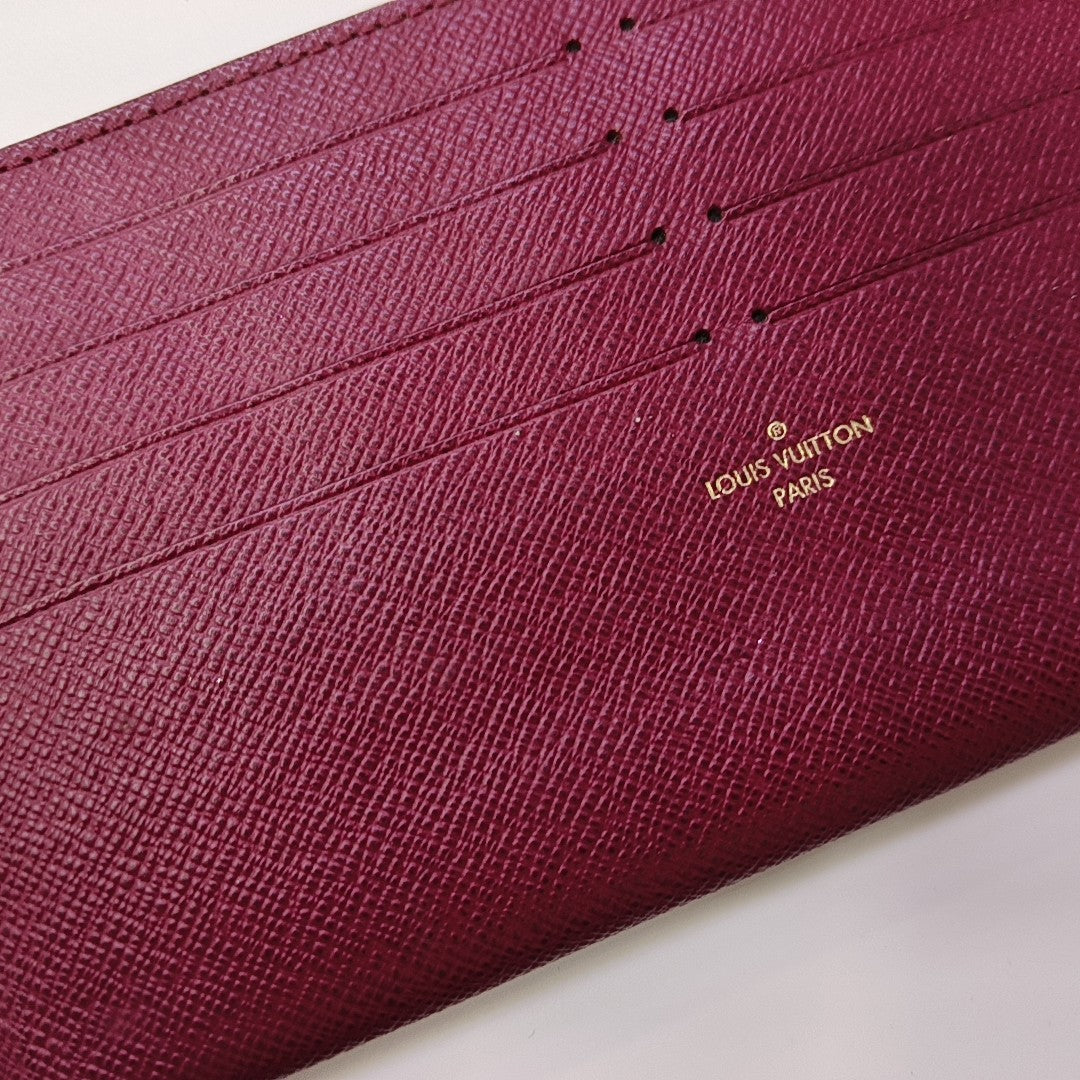 FÉLICIE Monogram Coated Canvas Brown