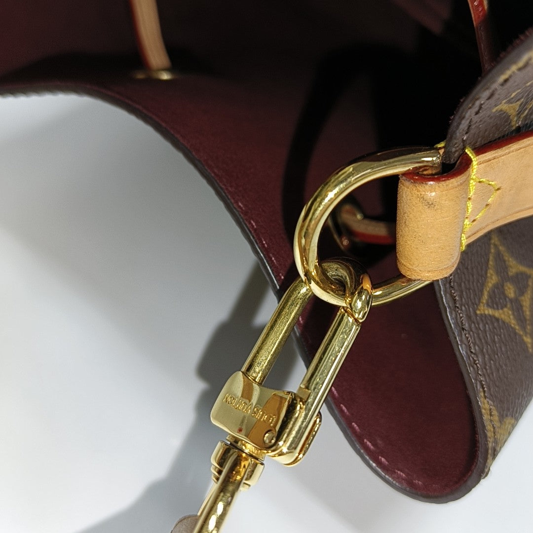 NÉONOÉ BB Monogram Coated Canvas Brown