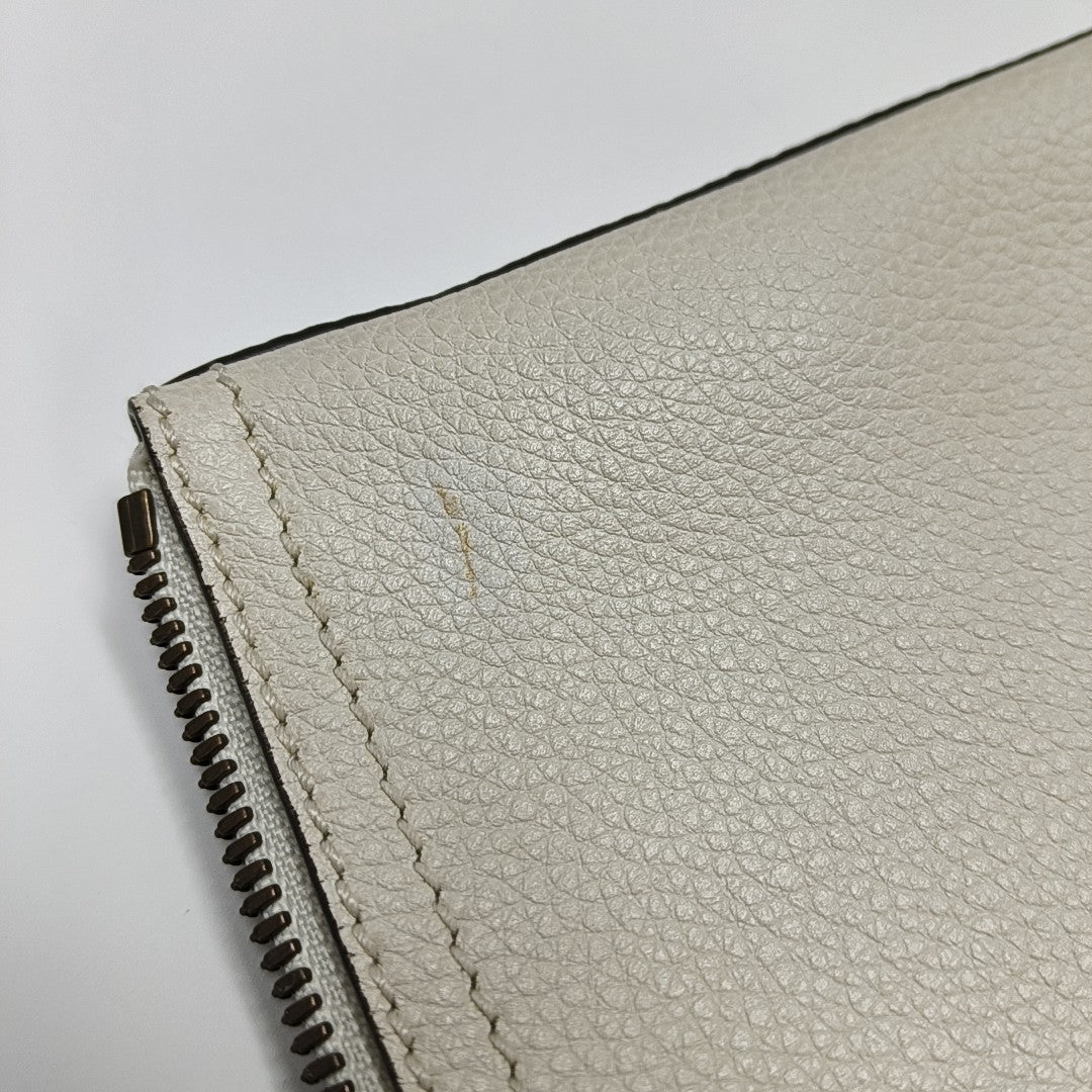 Print Medium Calfskin White