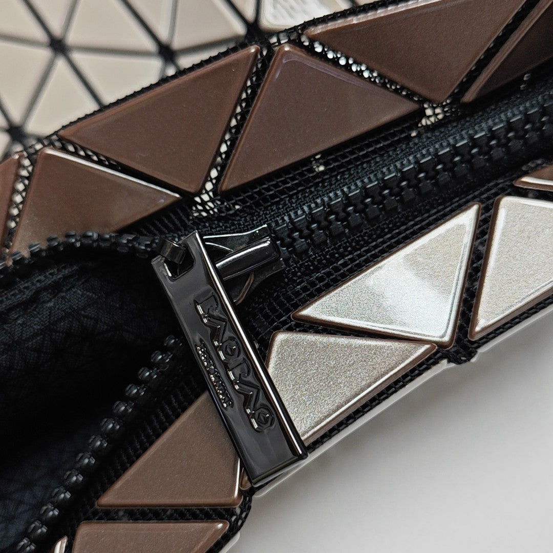 Special Material Crossbody Bag Beige