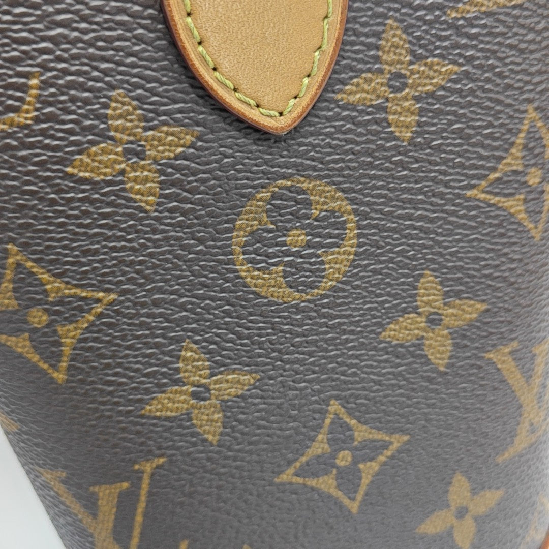 FOLD ME Monogram Coated Canvas Brown