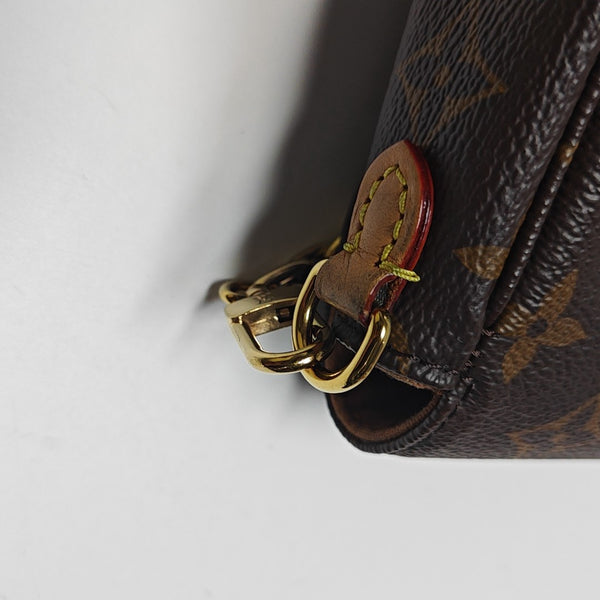 IVY Monogram Coated Canvas Brown