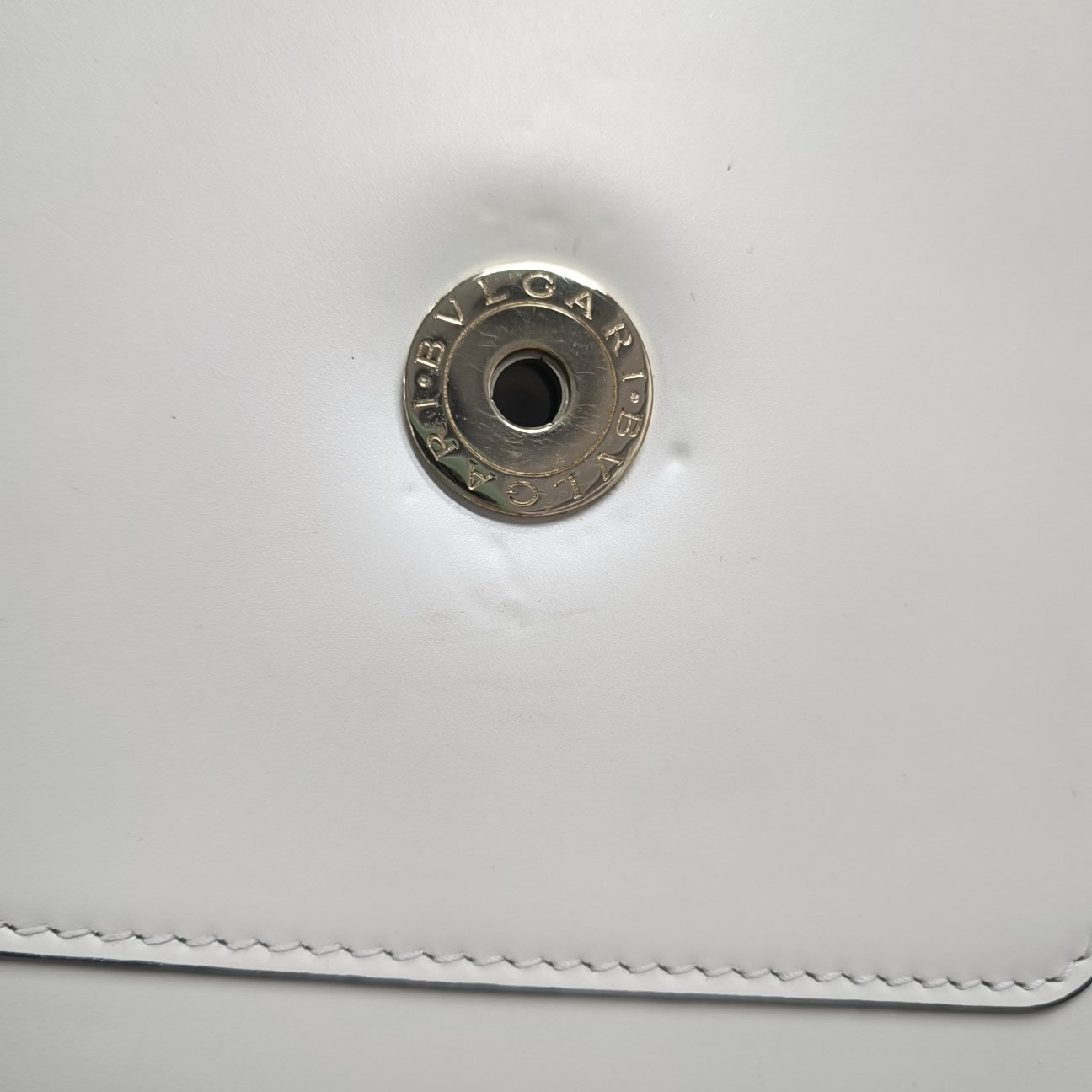 SERPENTI FOREVER Small Calfskin White