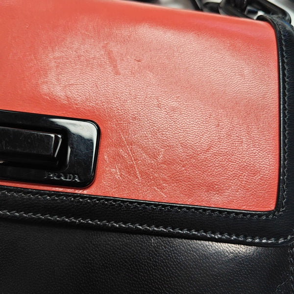 Calfskin Shoulder Bag Black