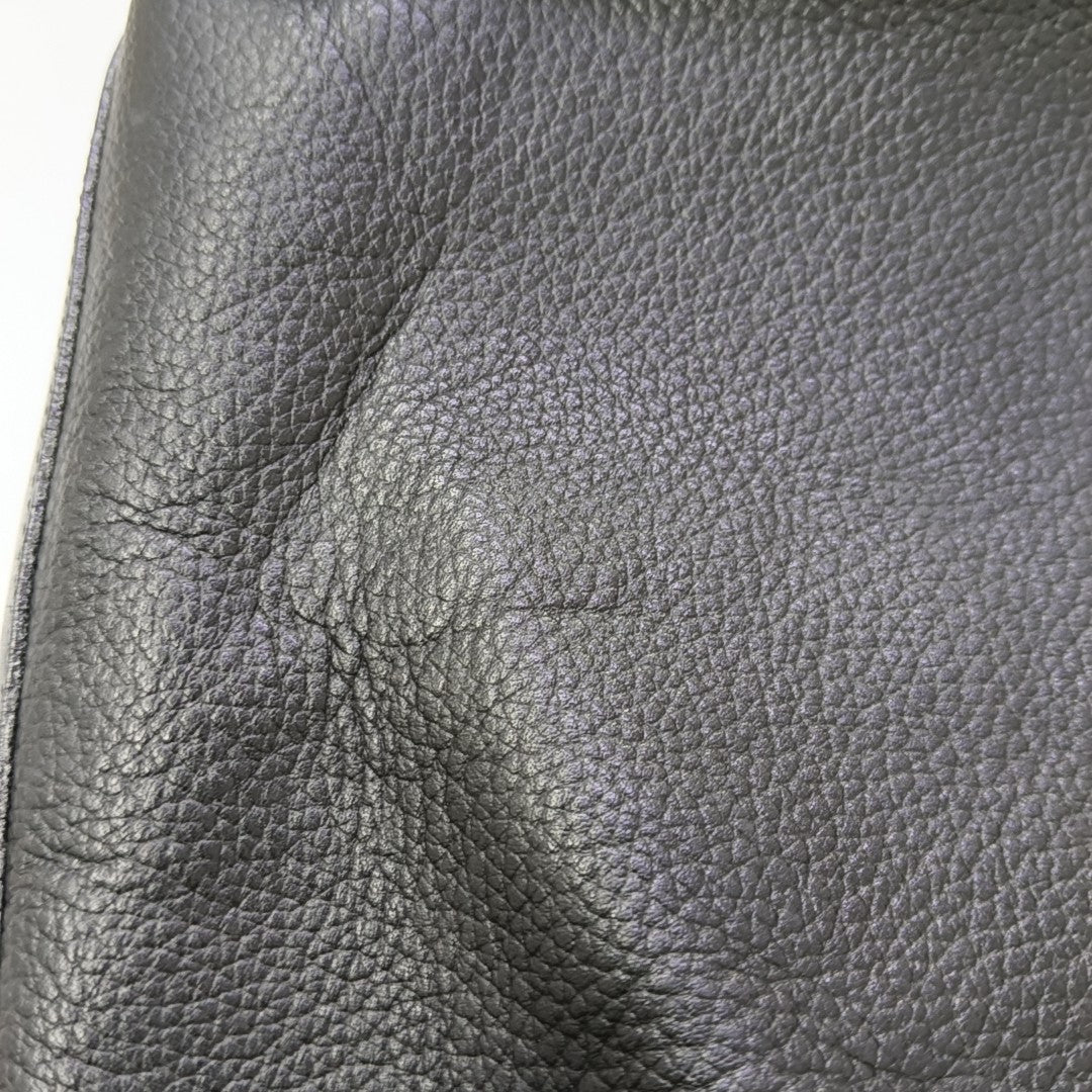 Calfskin Bucket Bag Black
