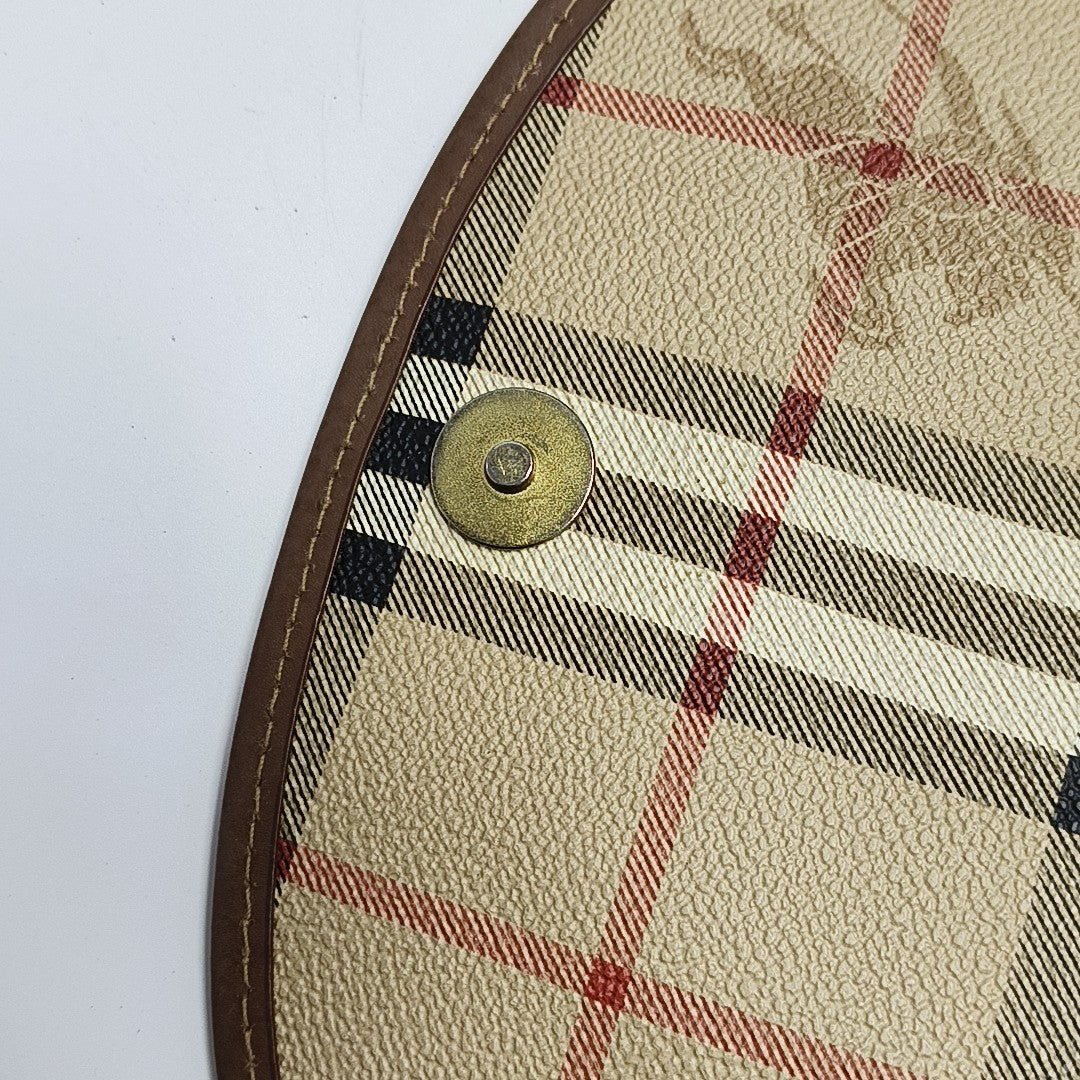 Coated Canvas Shoulder Bag Multicolor