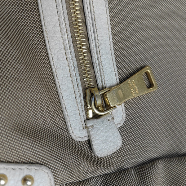 Canvas Shoulder Bag Brown