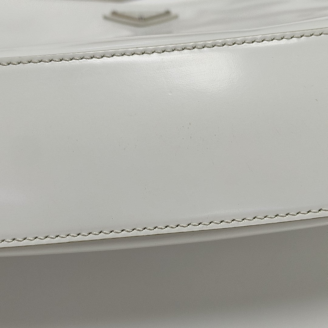 Cleo Saffiano Calfskin White