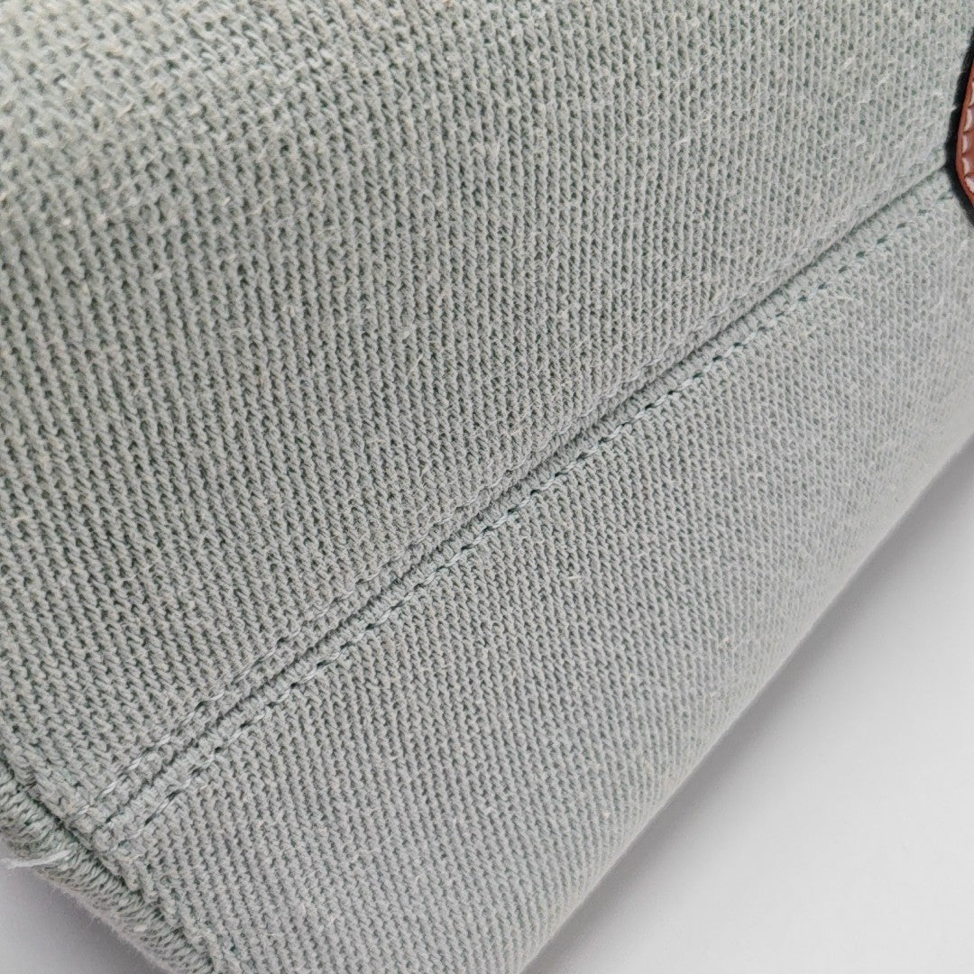 Cushion Small Canvas Green