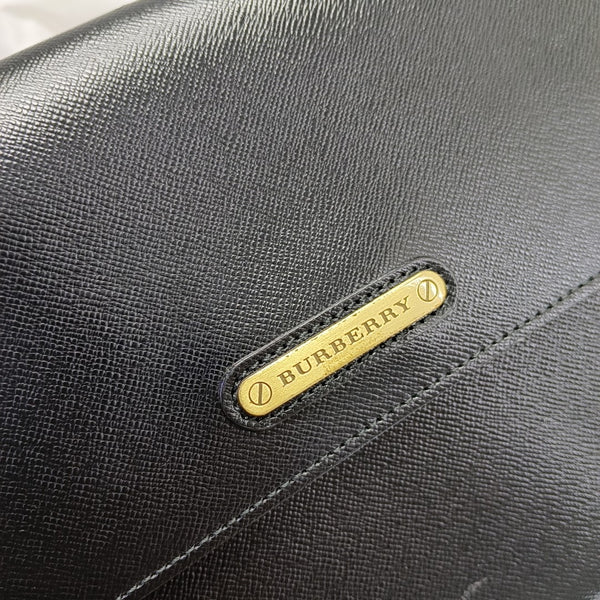 Calfskin Shoulder Bag Black