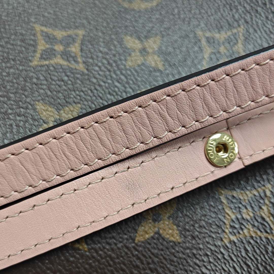 NÉONOÉ MM Monogram Coated Canvas Brown