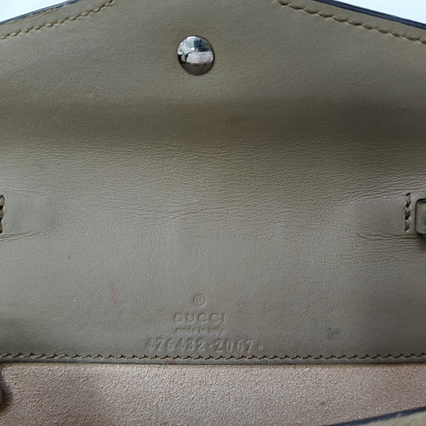 Dionysus Super Mini Monogram Coated Canvas Beige