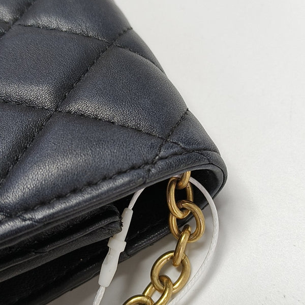 Quilted Lambskin Black