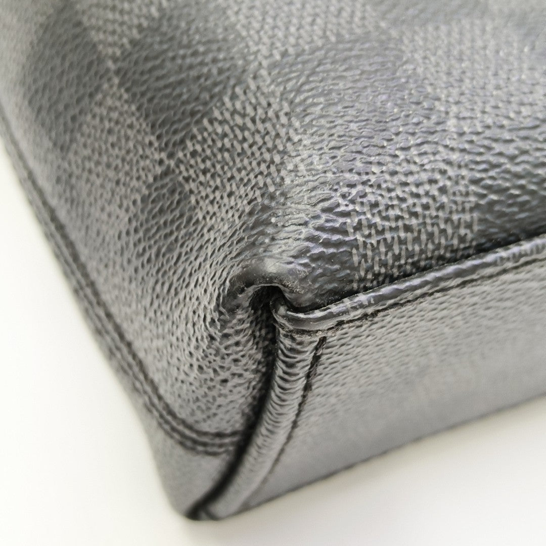 PORTE-DOCUMENTS Damier Graphite Coated Canvas Gray