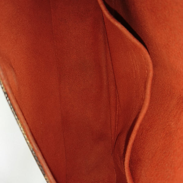 RECOLETA Damier Ebene Coated Canvas Brown
