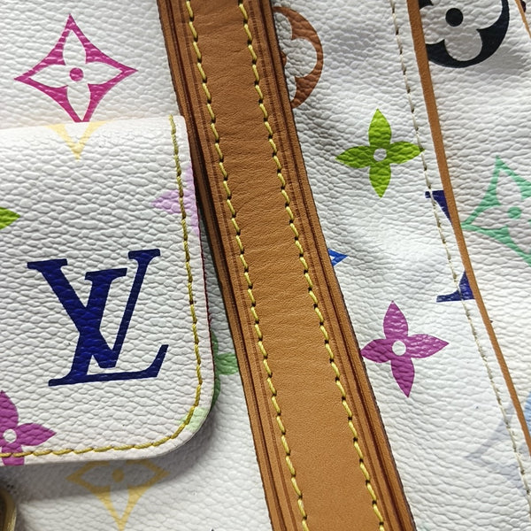 LV × TM PRISCILLA Monogram Coated Canvas White
