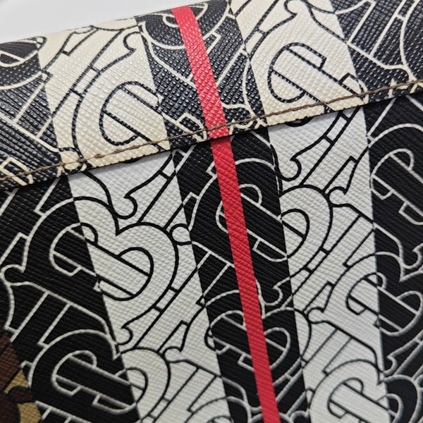 Crossbody Bag Coated Canvas Multicolor