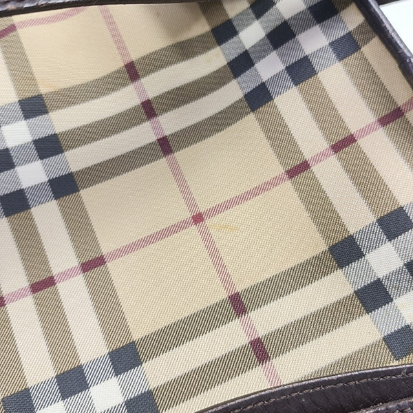 Coated Canvas Backpack Beige