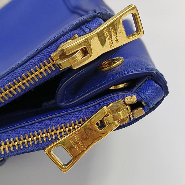 Galleria Saffiano Calfskin Blue