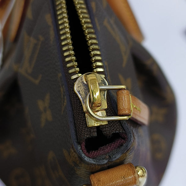 TURENNE PM Monogram Coated Canvas Brown