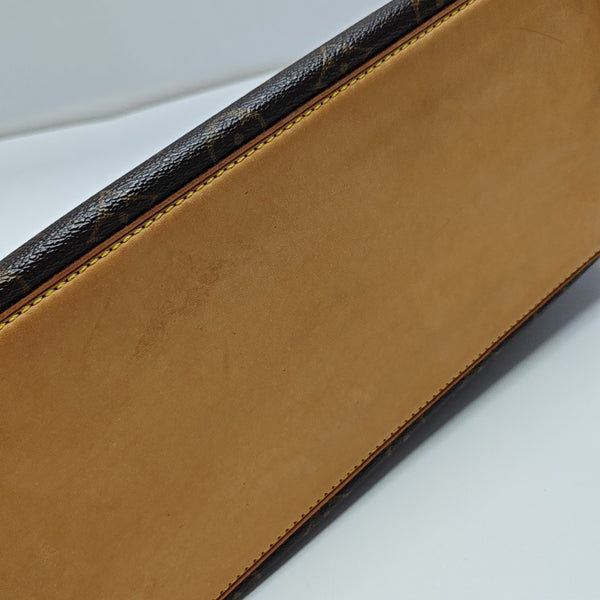 PIANO PM Monogram Coated Canvas Brown