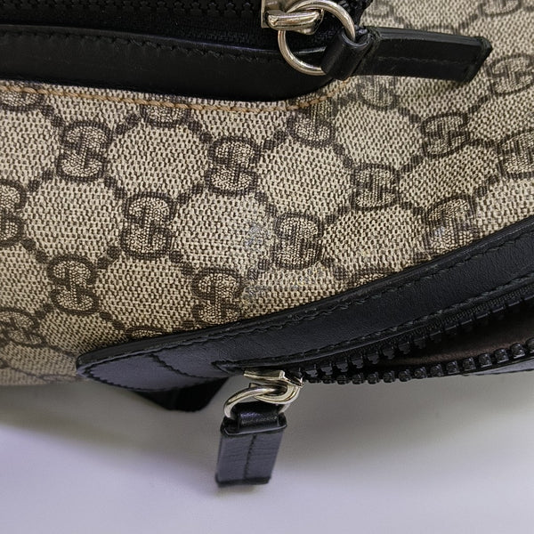 Eden Monogram Coated Canvas Beige