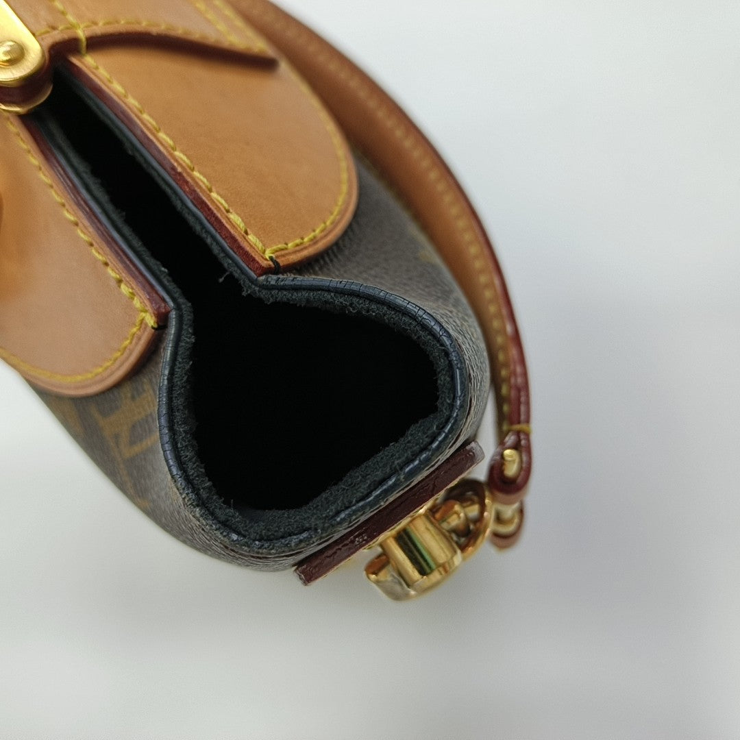DUFFLE Monogram Coated Canvas Brown