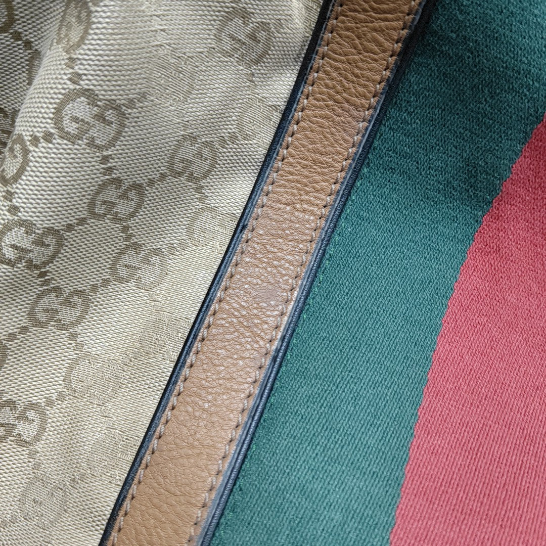Rania Monogram Canvas Beige