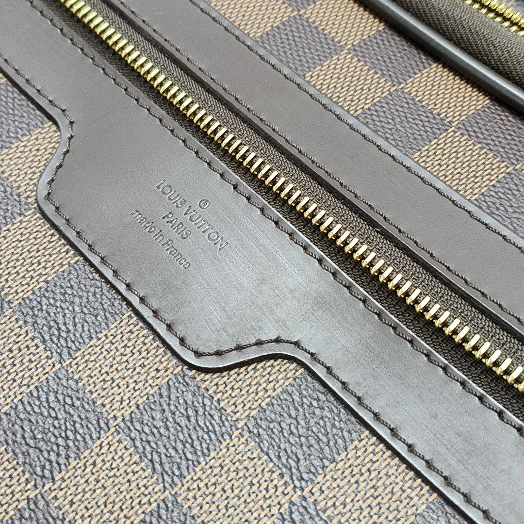 PEGASE 55 Damier Ebene Coated Canvas Brown