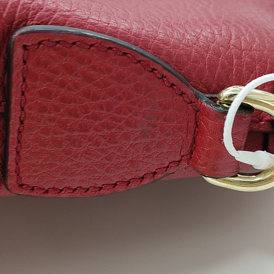 Microguccissima Calfskin Red