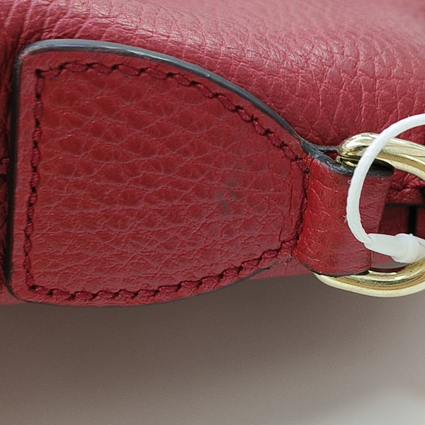 Microguccissima Calfskin Red