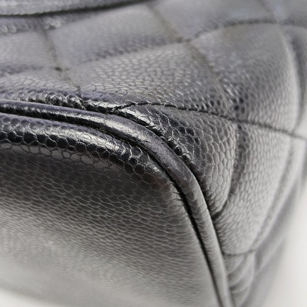 MEDALLION Quilted Grained Calfskin Black