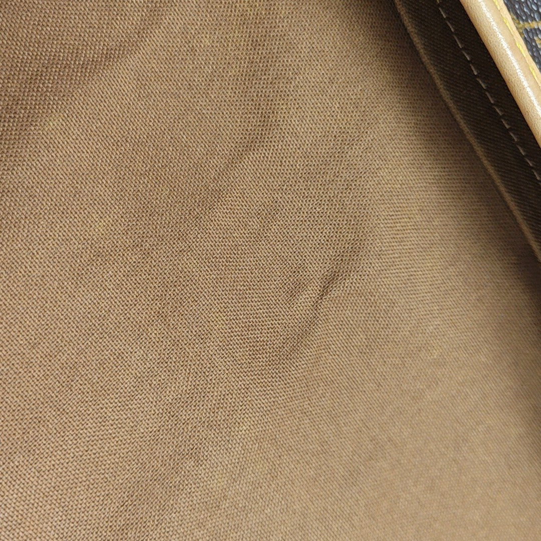 SAC GIBECIERE PM Monogram Coated Canvas Brown