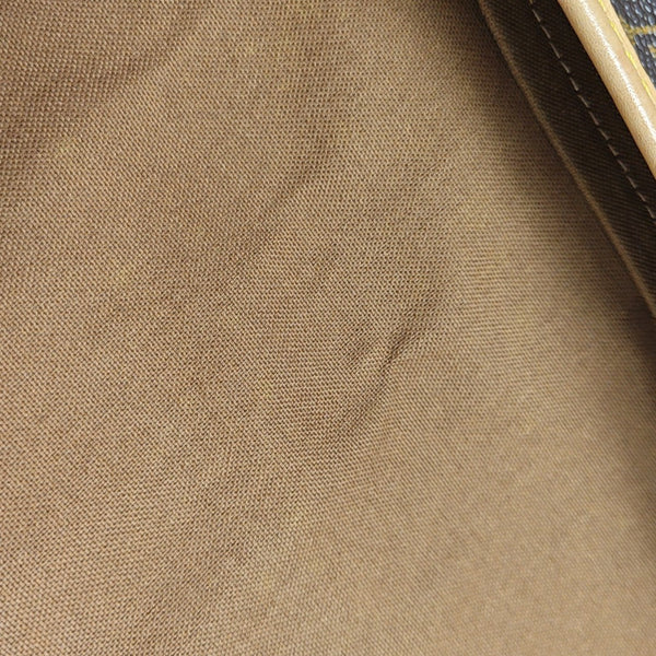 SAC GIBECIERE PM Monogram Coated Canvas Brown