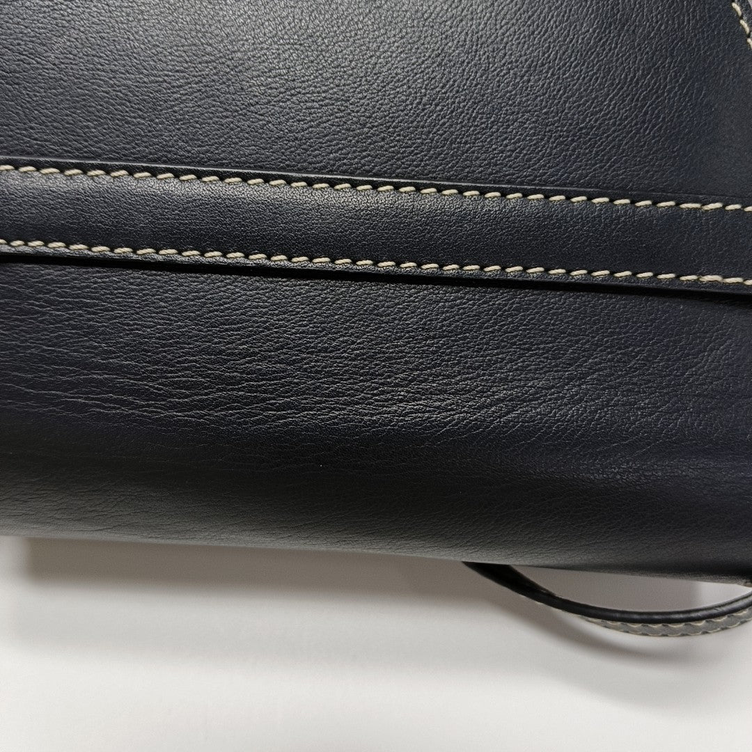 Gate Mini Calfskin Black