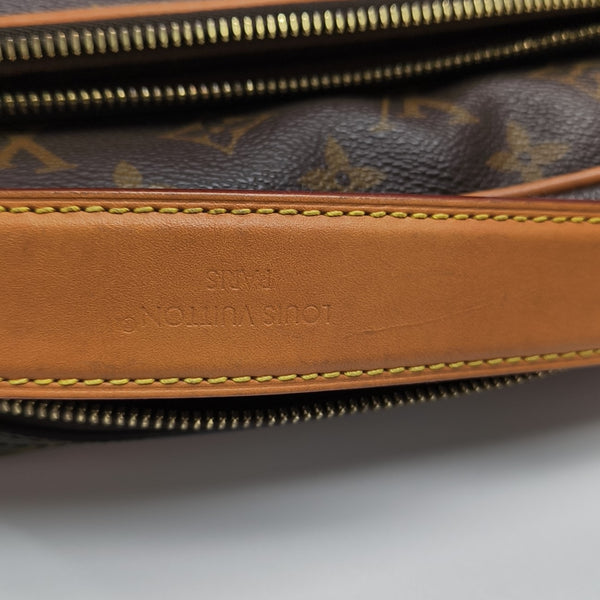 NIL Monogram Coated Canvas Brown