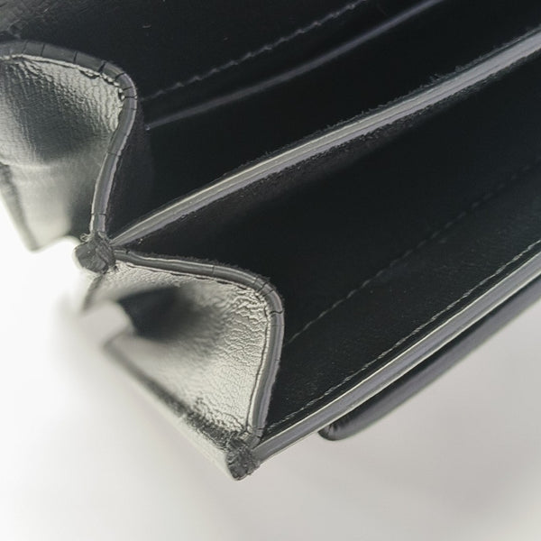 SUNSET Medium Calfskin Black