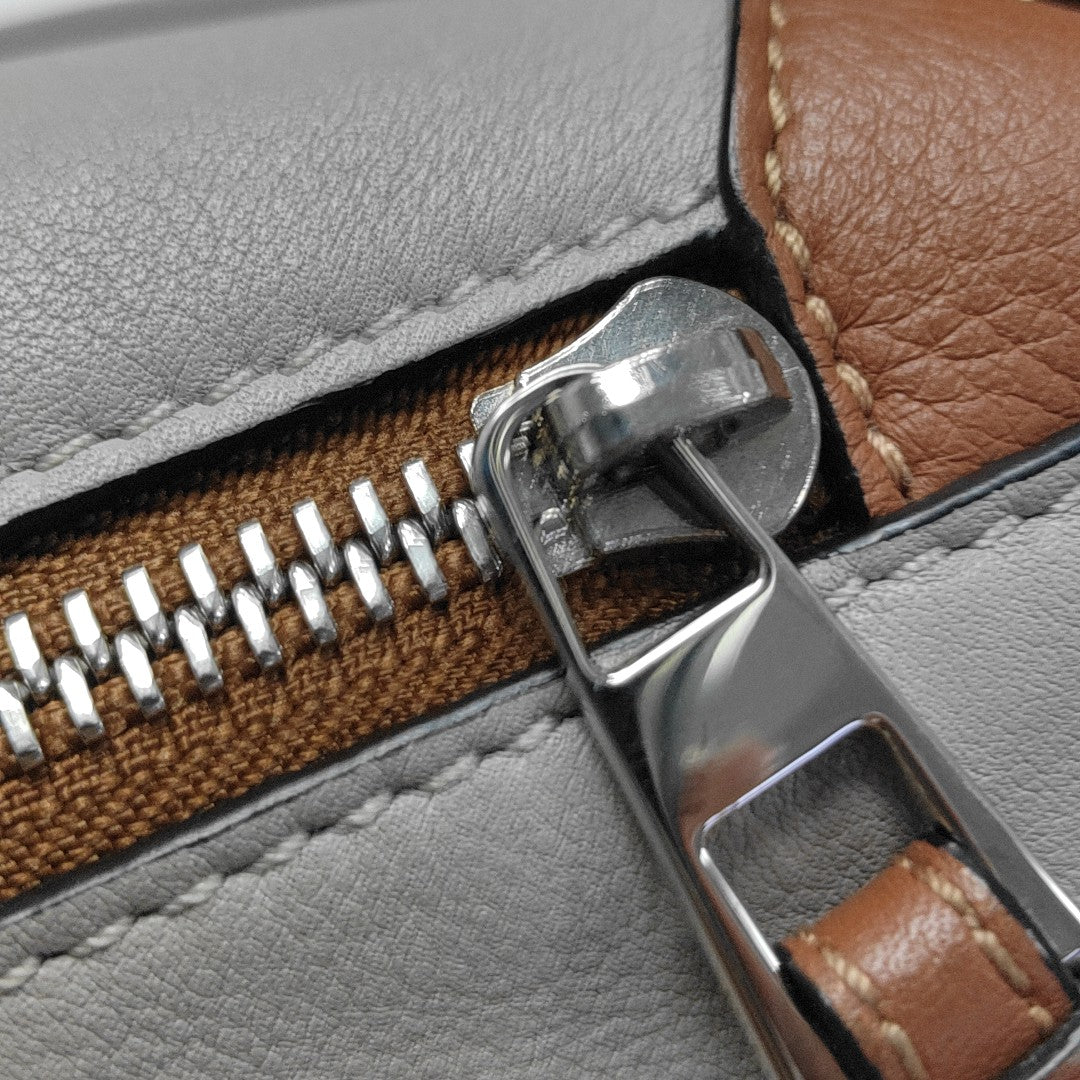 Puzzle Small Calfskin White