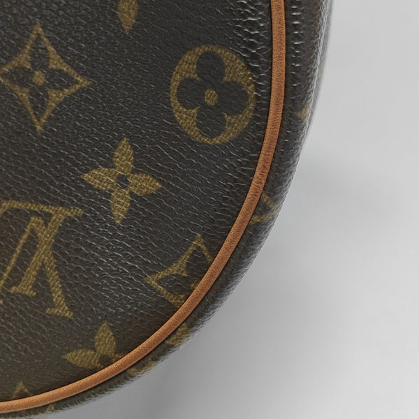 TAMBOURINE Monogram Coated Canvas Brown
