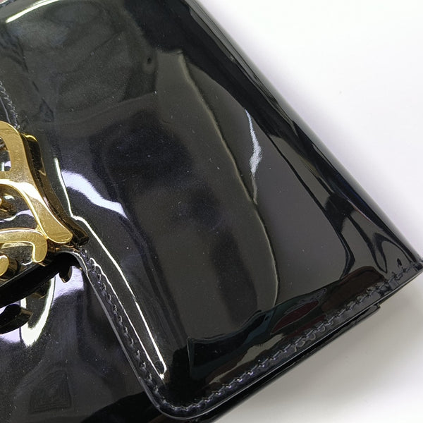Karligraphy Patent Leather Black