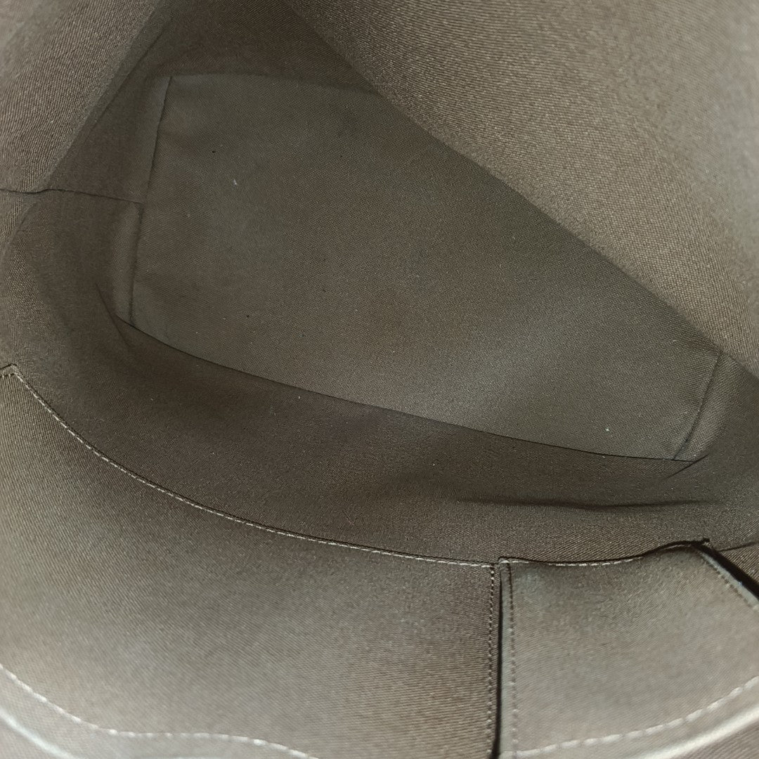 LOCKIT Monogram Coated Canvas Brown