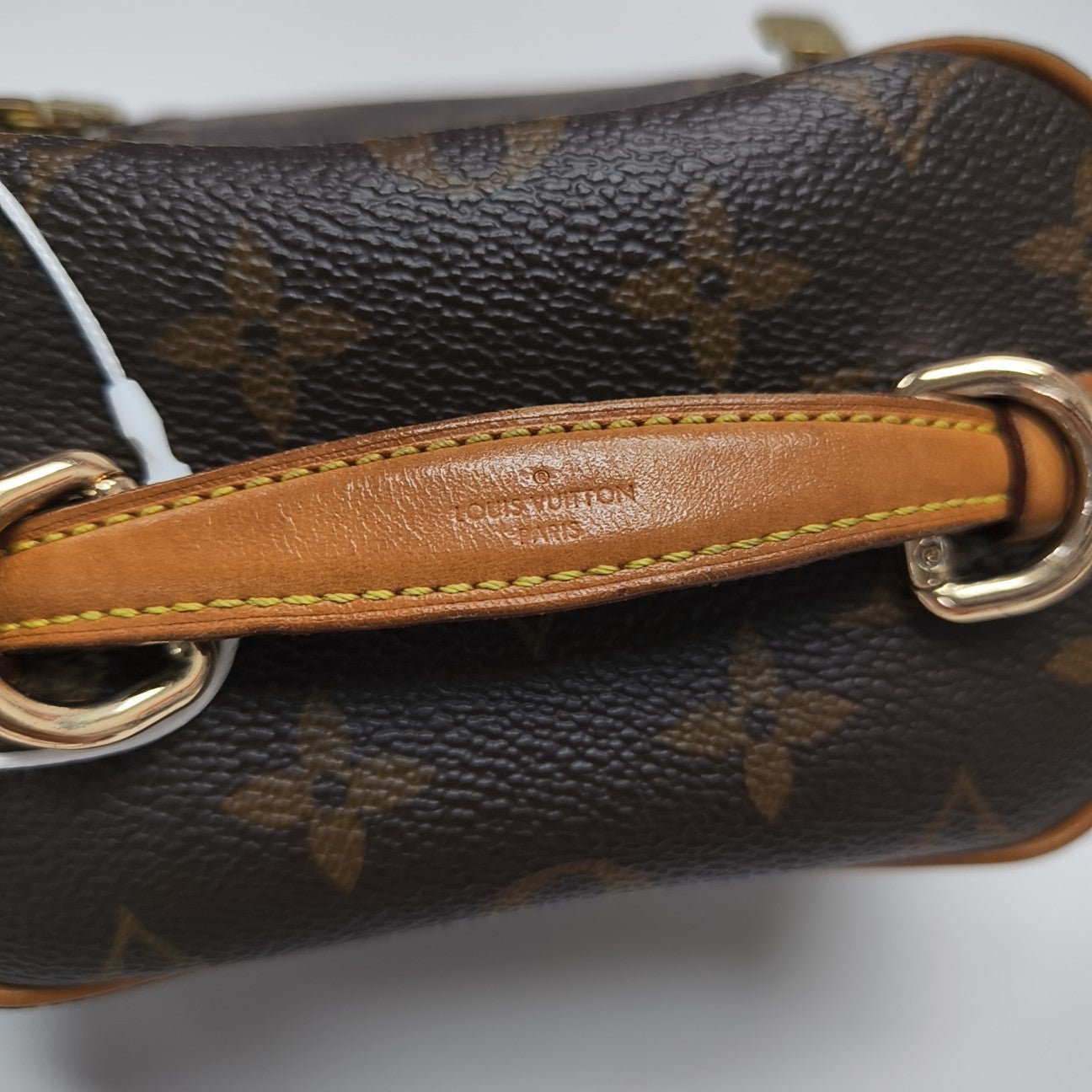 NICE Super Mini Monogram Coated Canvas Brown
