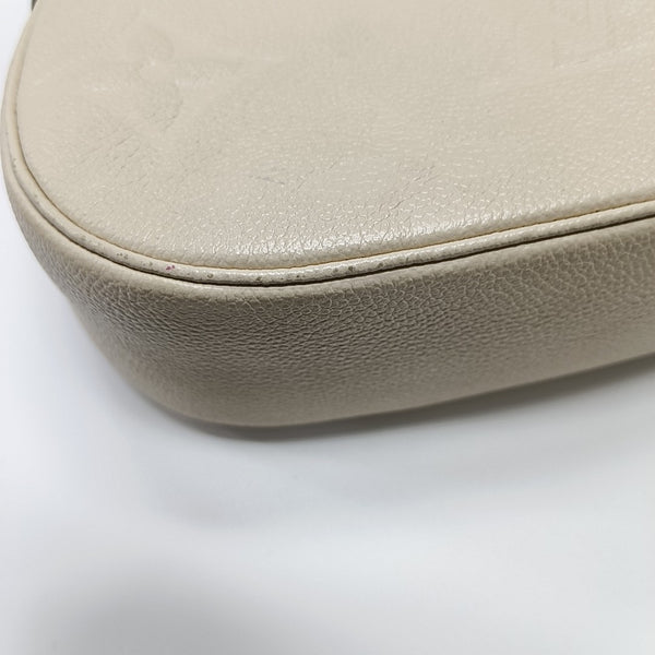 BAGATELLE Monogram Calfskin White