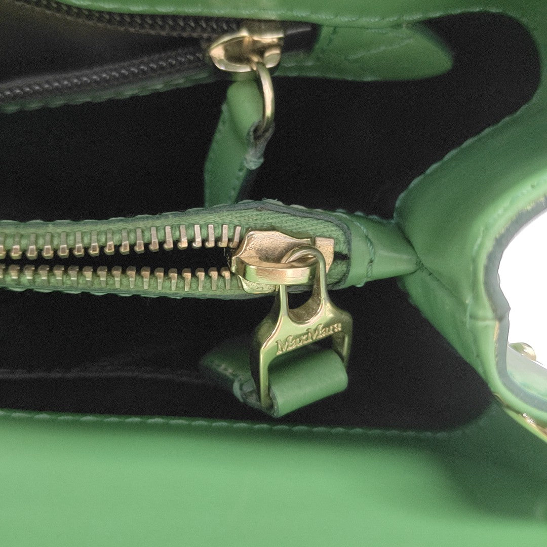 Calfskin Shoulder Bag Green