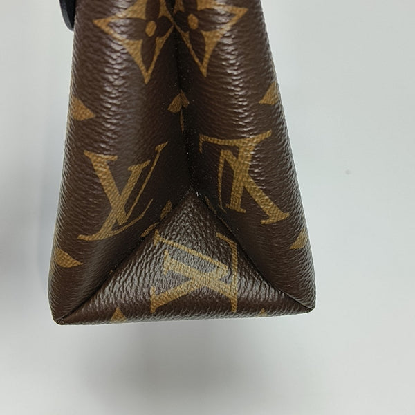 LOCKY BB Monogram Coated Canvas Brown