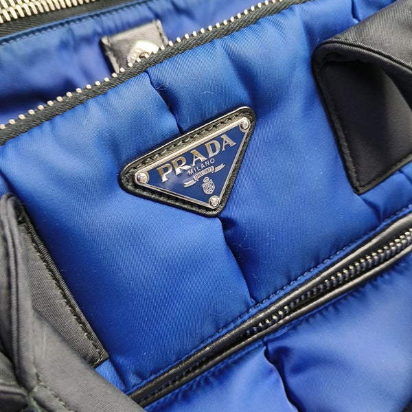 Quilted Nylon Blue